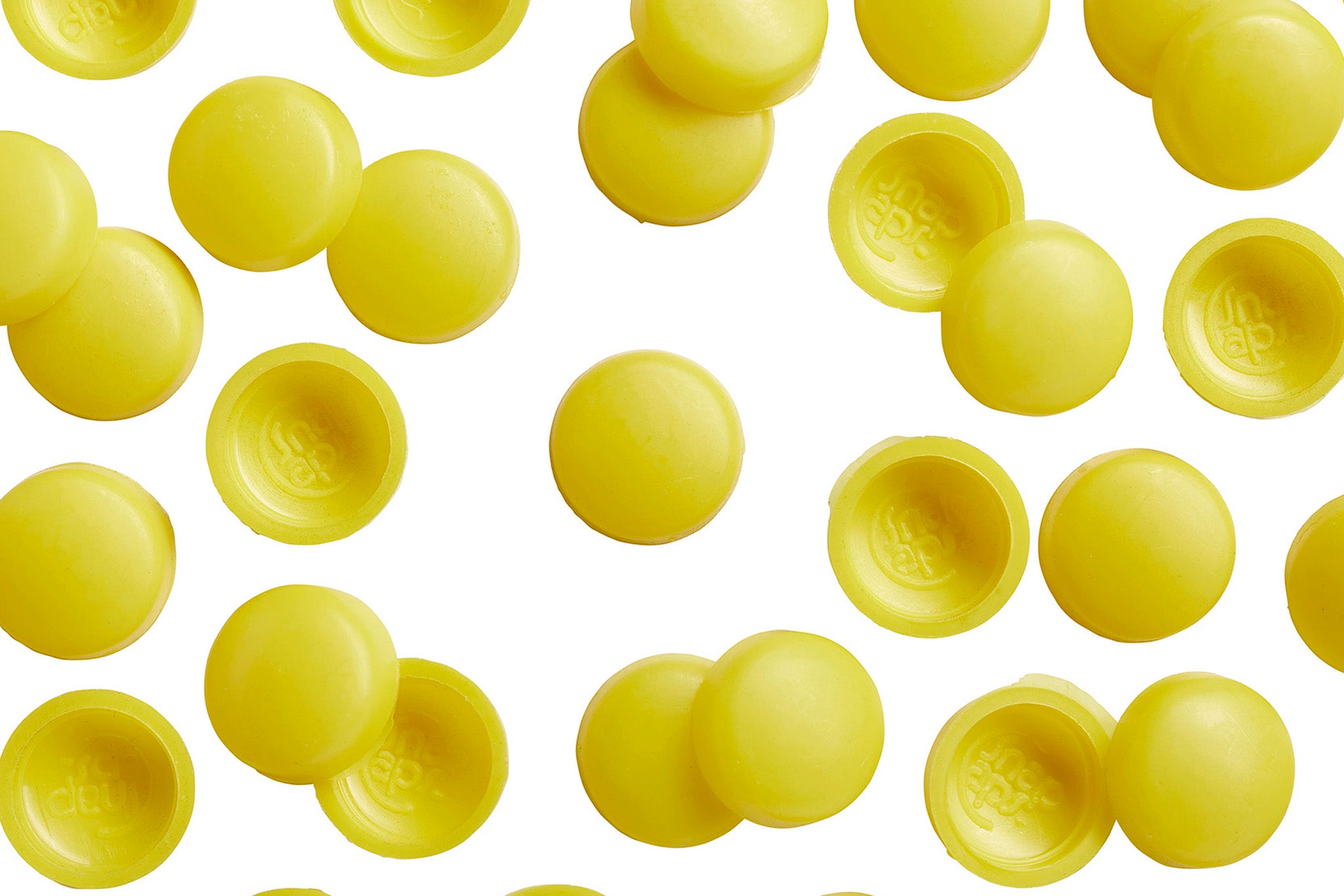 12/12-113 Lemon Twist Snap-Caps Screw Covers Overhead