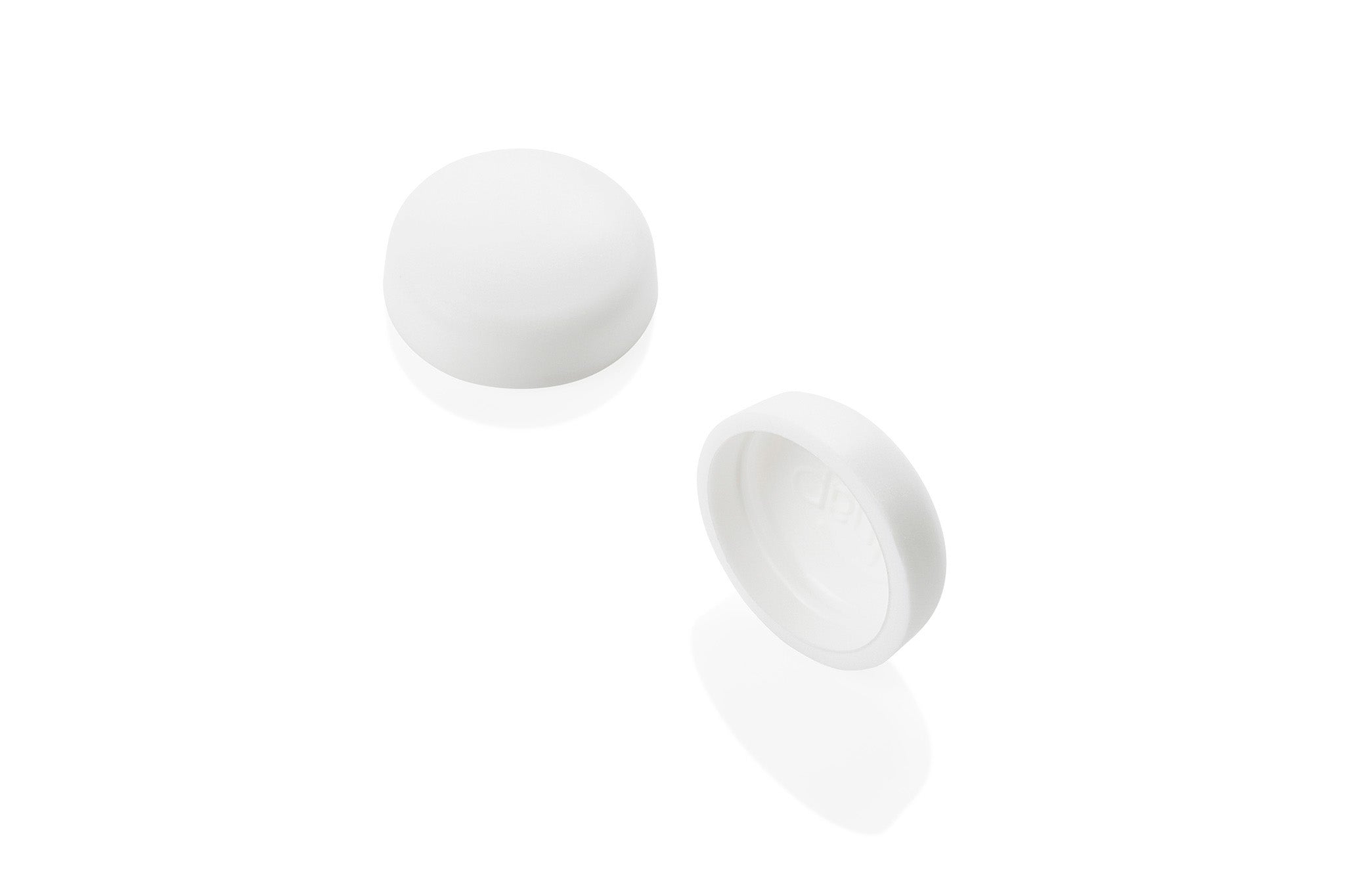 8/8-100 White Snap-Caps Screw Covers Group