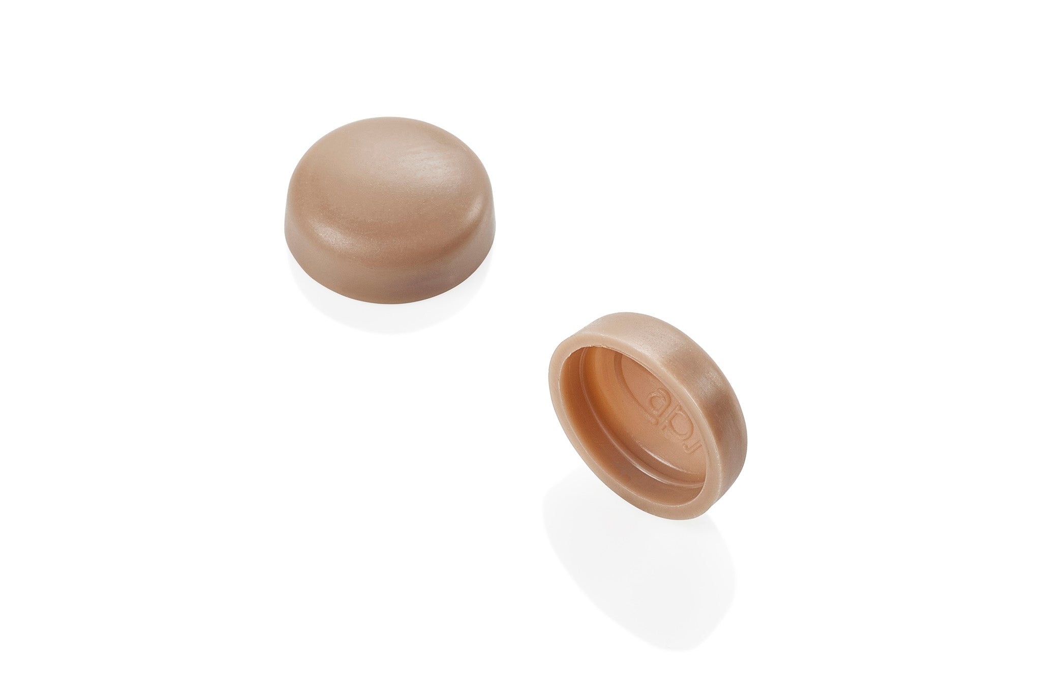 8/8-127 Cocoa Bean Snap-Caps Screw Covers Group