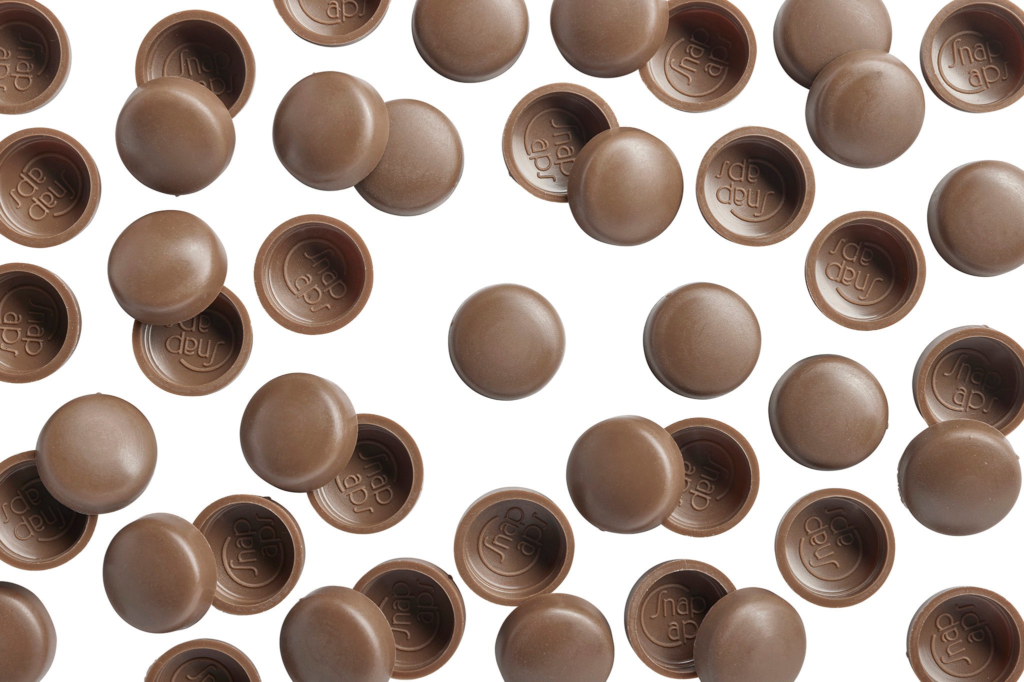 8/8-131 Nestle Brown Snap-Caps Screw Covers Overhead