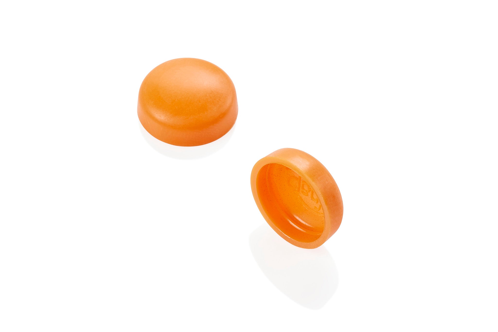 8/8-136 Orange Dip Snap-Caps Screw Covers Group