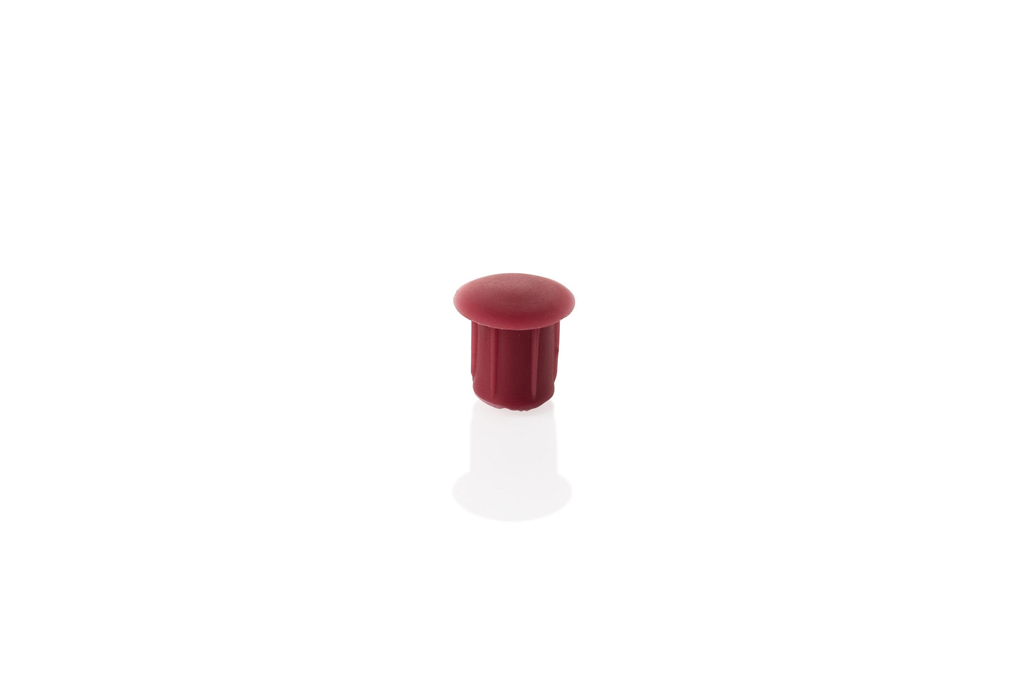 HC187 162 5MM Burgundy Hole Cap Single