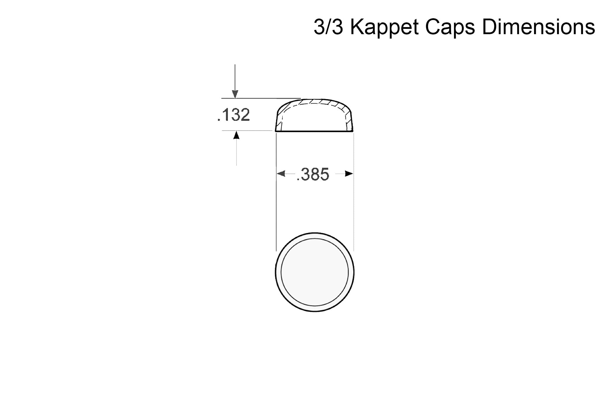 Kappet Screw Caps Drawing